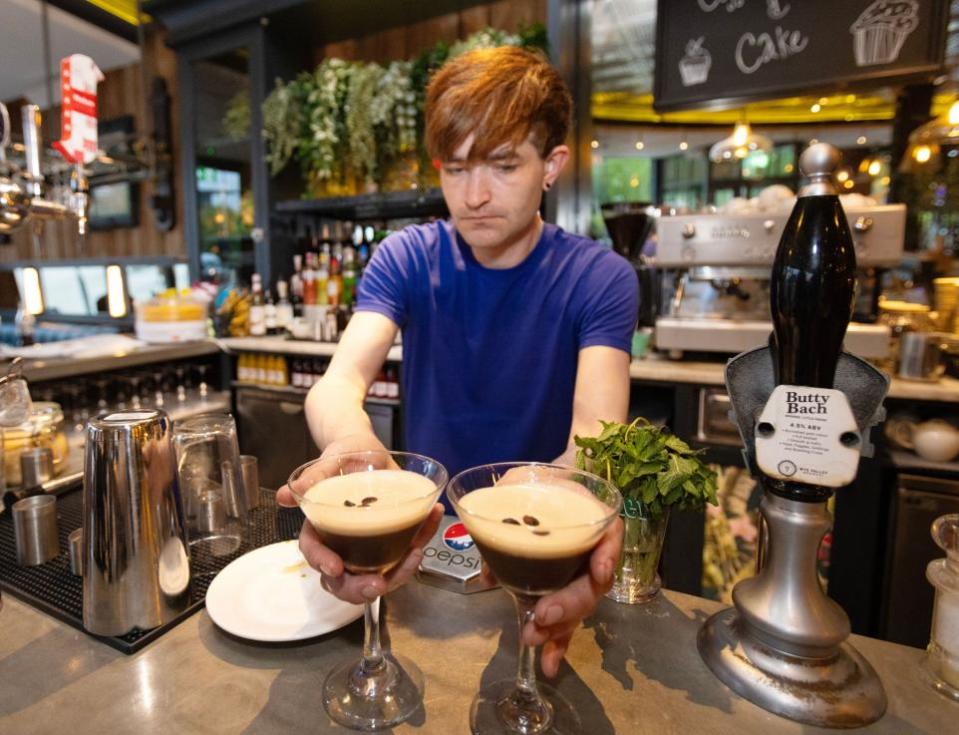 South Wales Argus: There are a range of cocktails available at Pierre's 