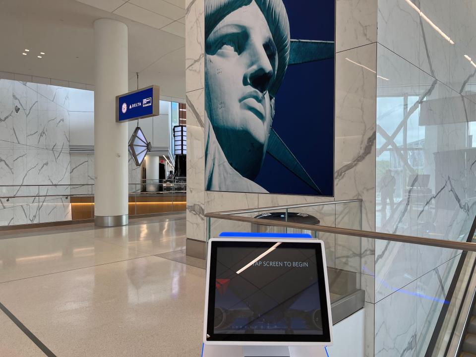 Delta Air Lines' new Terminal C at LaGuardia Airport.