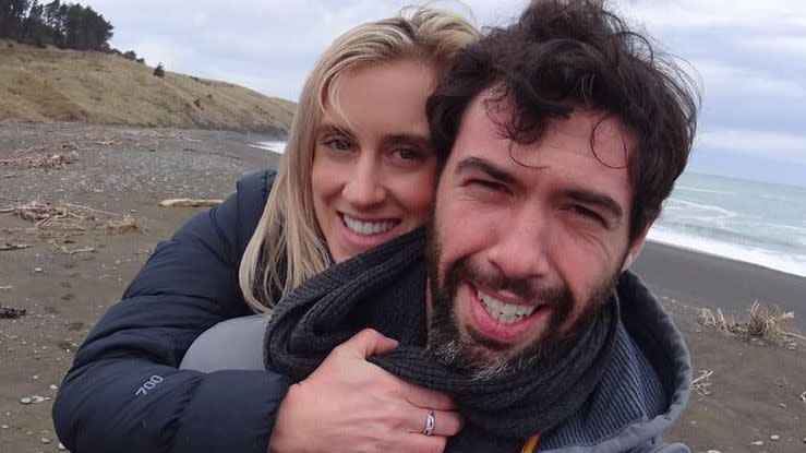 Julia Spier and her boyfriend Patrick Moloney recorded the driver on Monday. Photo: Facebook