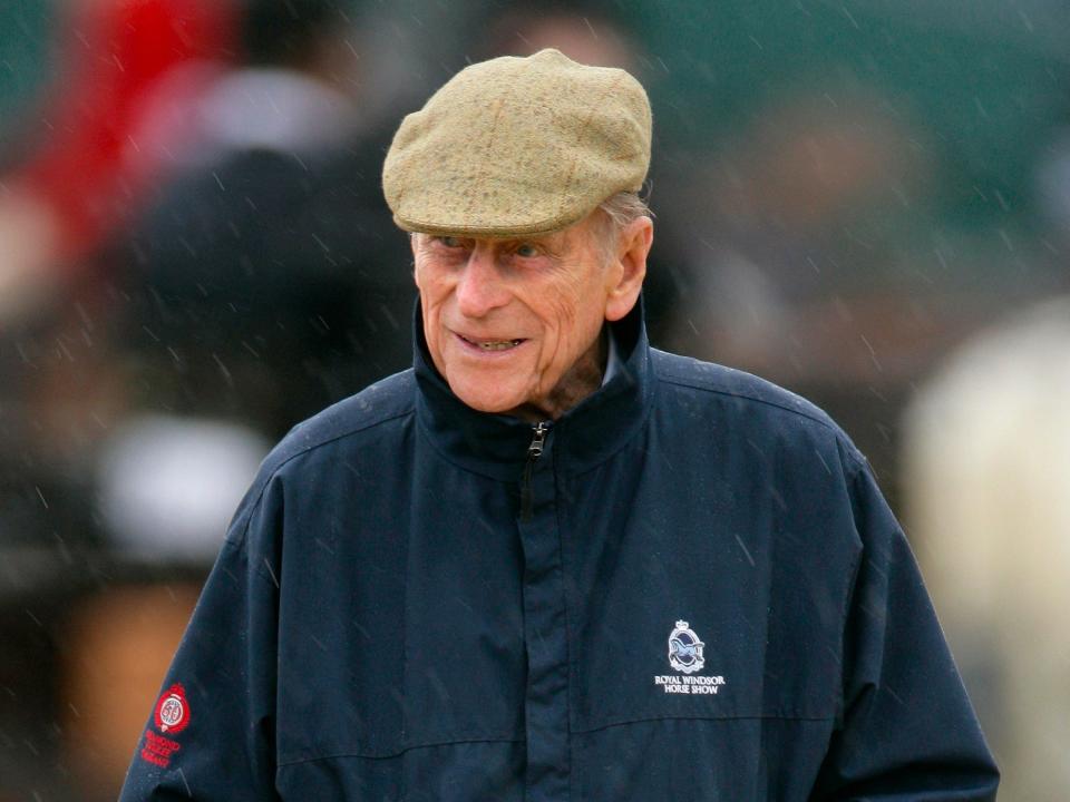 prince philip rain