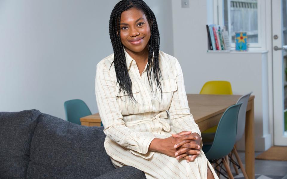 Kemi Badenoch pictured as she campaigned to become a Conservative MP in 2017 - Jeff Gilbert