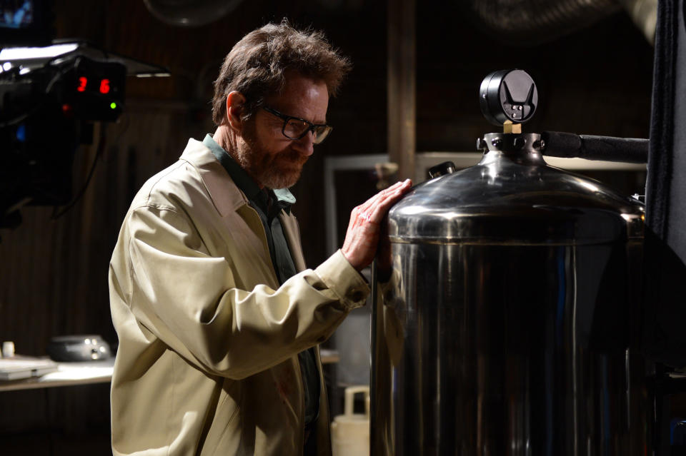 Bryan Cranston as Walter White in Breaking Bad. Photo: PA/Alamy