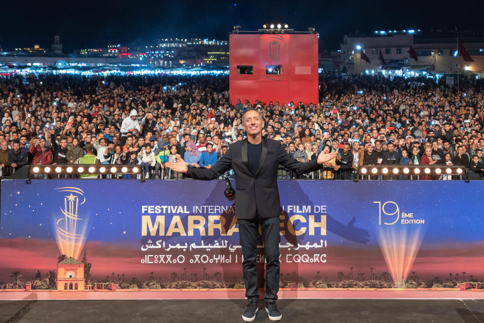 Gad Elmaleh at Jemaa el Fna