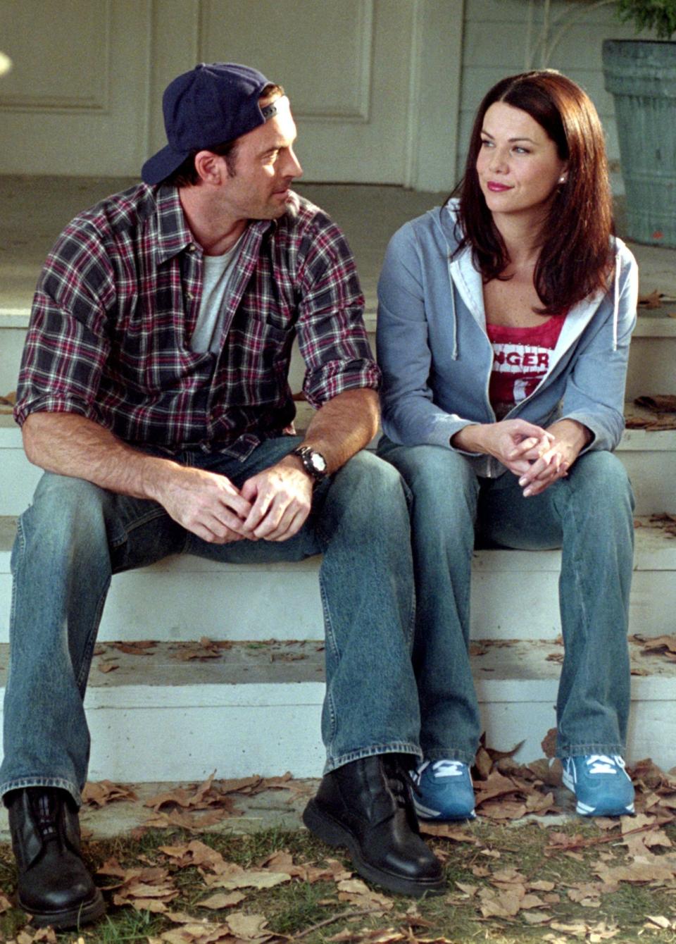 Luke and Lorelai, "Gilmore Girls"