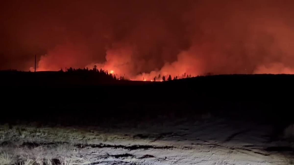 Wildfire Prompts Evacuations In Central Idaho 4982