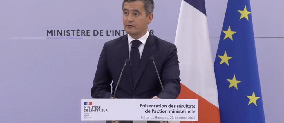 En conférence de presse, Gérald Darmanin s'est exprimé sur la dissolution imminente de structures accusées d'islam radical.
