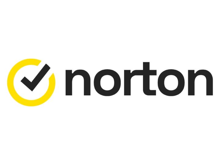 The Norton Antivirus logo against a white background.