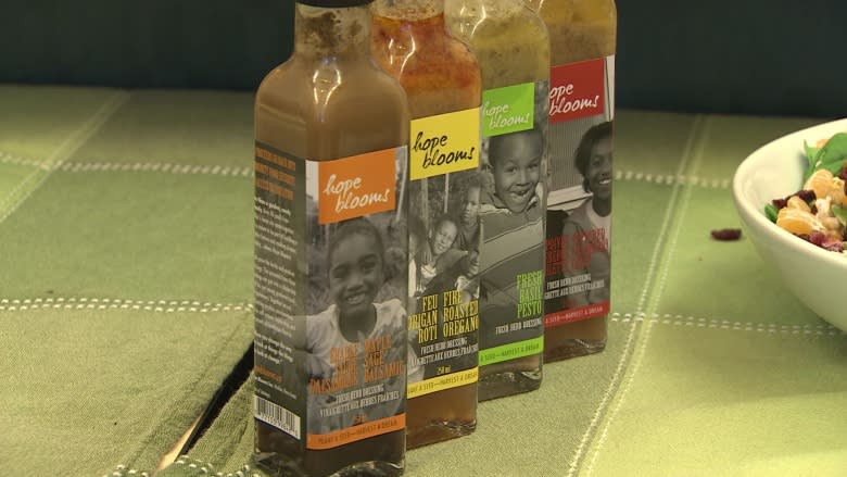 Superstores around Halifax will sell Hope Blooms salad dressings