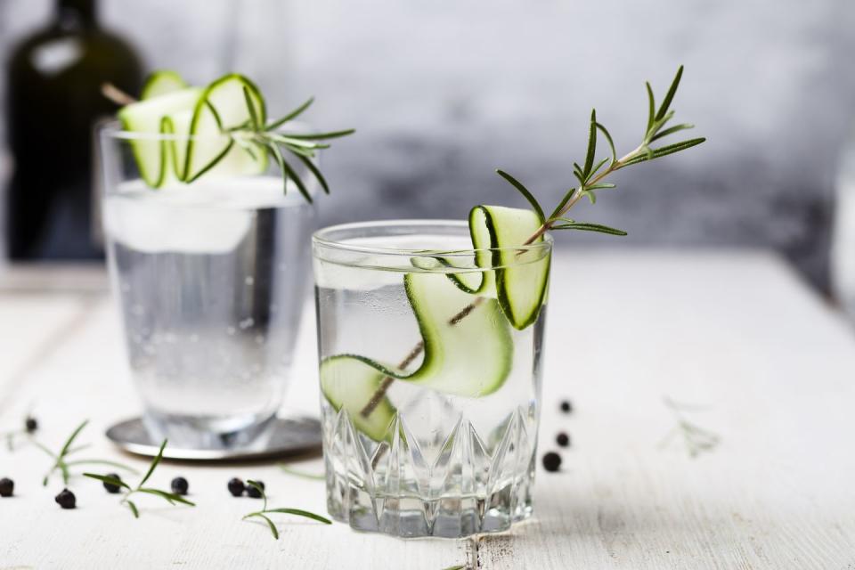 8) Diet gin and tonic