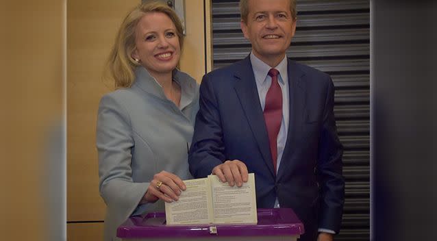 UPDATE: Bill Shorten posted a picture of his ballot on Facebook to let us know he voted Labor. Photo: Facebook