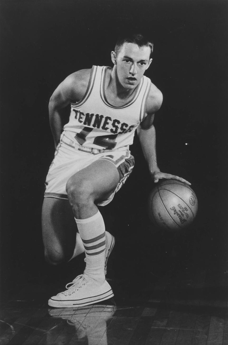 After six decades, former Tennessee basketball player Danny Schultz still shares the school record for making 39 consecutive free throws.