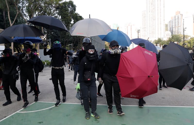 Hong Kong protesters gather for "emergency" call for autonomy