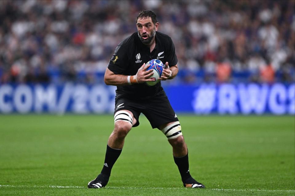 Veteran lock Sam Whitelock is set to become the All Blacks’ most capped international player  (Getty Images)