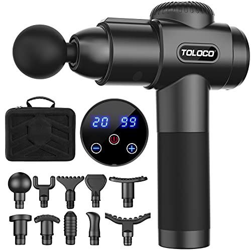 <p><strong>TOLOCO</strong></p><p>amazon.com</p><p><strong>$119.99</strong></p><p><a href="https://www.amazon.com/dp/B083L8RNJR?tag=syn-yahoo-20&ascsubtag=%5Bartid%7C10055.g.21271459%5Bsrc%7Cyahoo-us" rel="nofollow noopener" target="_blank" data-ylk="slk:Shop Now" class="link ">Shop Now</a></p><p>Why pay for a massage when you can just bring it to him? This massage gun has 20 speed levels and 10 massage heads to help relieve muscle pains and promote blood circulation.</p>