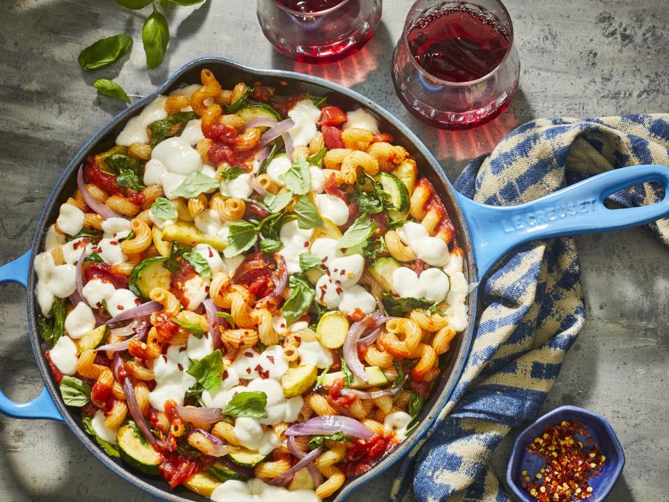 Single-Skillet Cavatappi Ratatouille