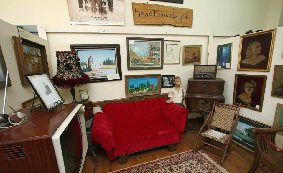 The Howell Stroup Exhibit Hall inside the Cherryville Historical Museum on East Main Street in Cherryville Monday afternoon, June 12, 2023.