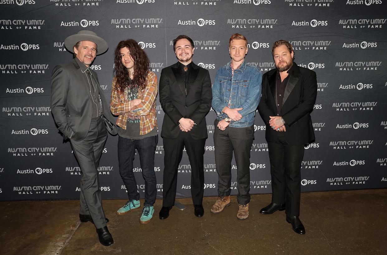 Ethan Hawke, Kurt Vile, Tommy Prine, Tyler Childers and Nathaniel Rateliff gather to honor the late John Prine at "Austin City Limits" Hall of Fame show on Thursday at ACL Live.