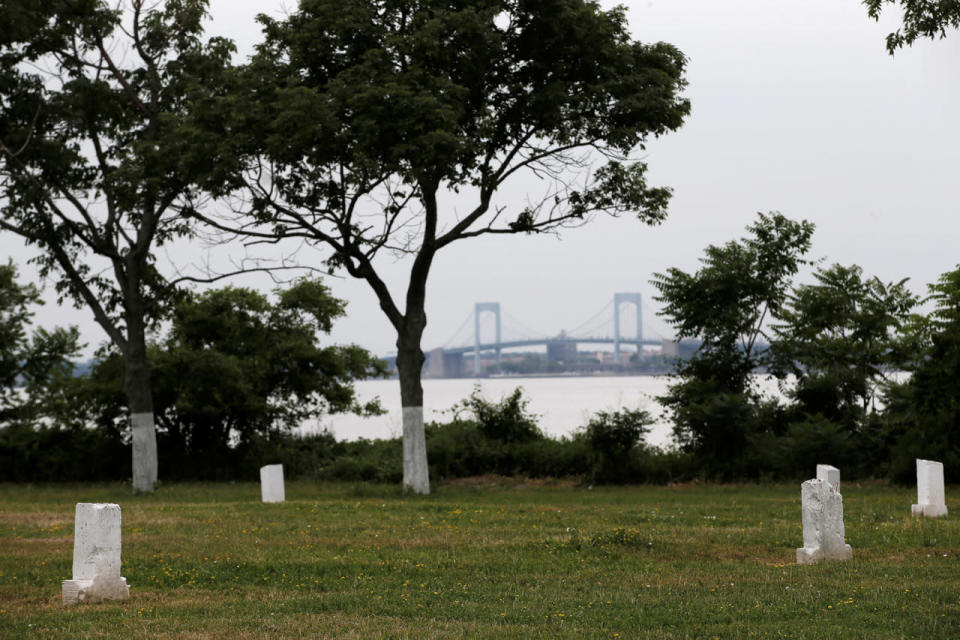 Mass graves in the heart of New York