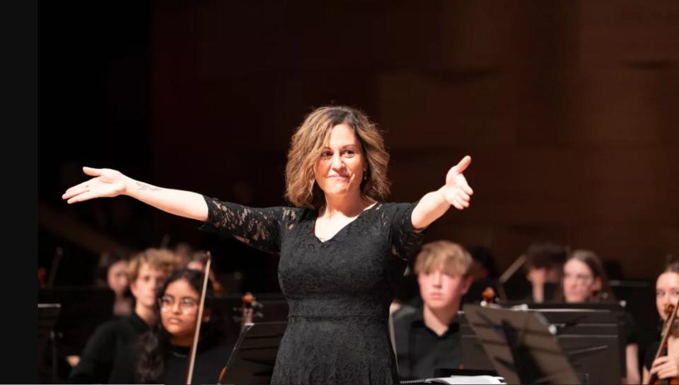 Oyster River middle and high school music teacher Andrea von Oeyen has been named a New Hampshire Teacher of the Year semifinalist.