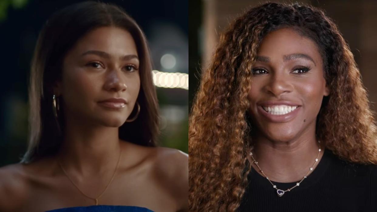  Zendaya and Serena Williams. 