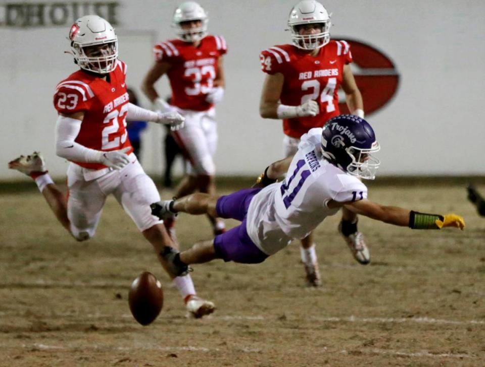 Northwestern’s Greer Hopkins misses the ball Friday at the Class 4A Upperstate Championships in Greenville.