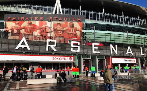 Arsenal stadium - Credit: GETTY IMAGES