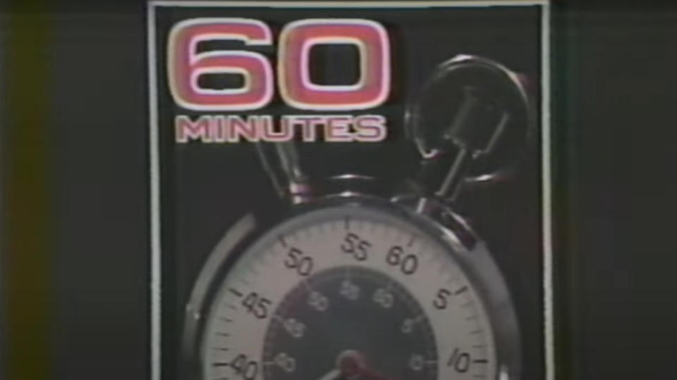 60 Minutes logo circa 1982