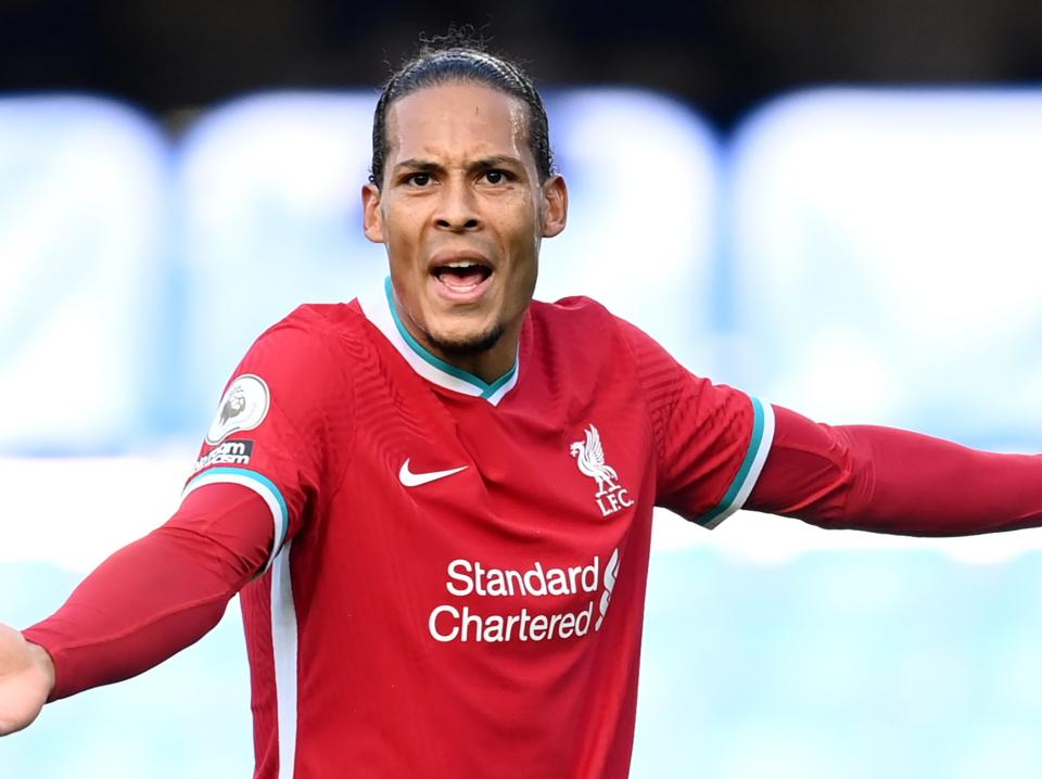 Liverpool defender Virgil van Dijk (POOL/AFP via Getty Images)