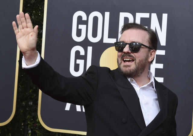 Ricky Gervais Targets Prince Andrew And Cats In Golden Globes Monolgue 8490