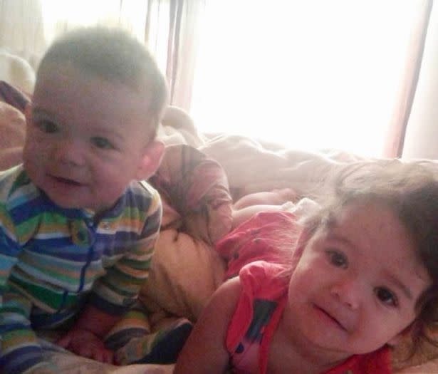 Juliet Ramirez, two, and one-year-old Cavanaugh Ramirez were killed (Picture: Reuters)