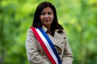 FILE PHOTO: Mayor of Paris Anne Hidalgo attends a ceremony to mark the anniversary of the abolition of slavery, in Paris