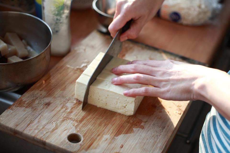 Tempeh and tofu