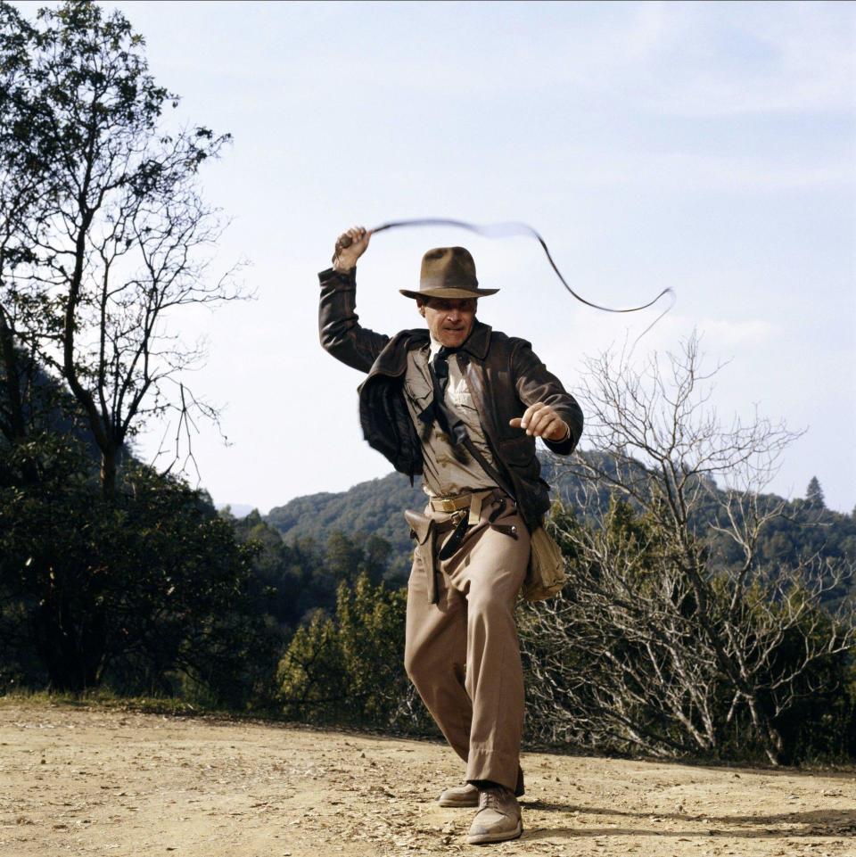 HARRISON FORD, INDIANA JONES AND THE LAST CRUSADE, 1989