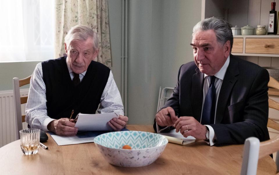 THE GOOD LIAR, from left: Ian McKellen, Jim Carter, 2019