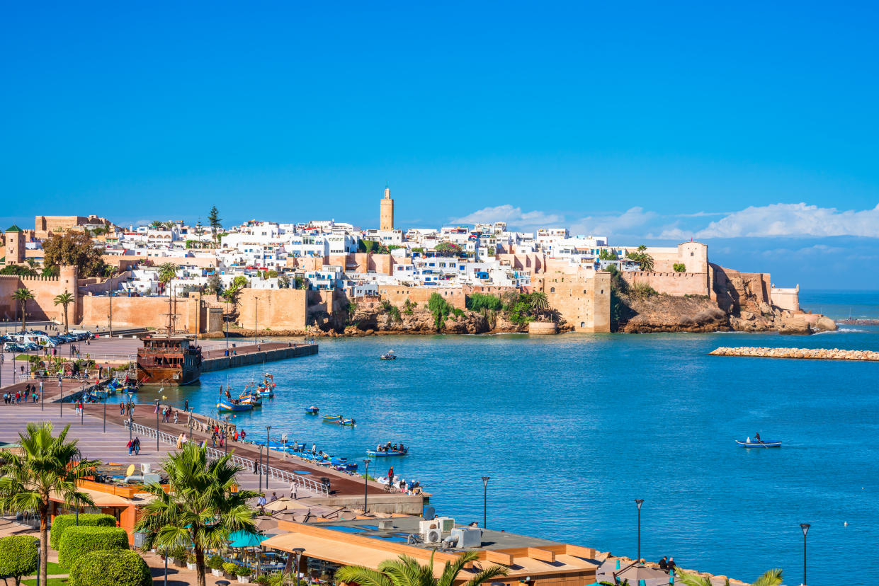 Picturesque view of Rabat, Morocco's capital city. (Photo: Getty Images)