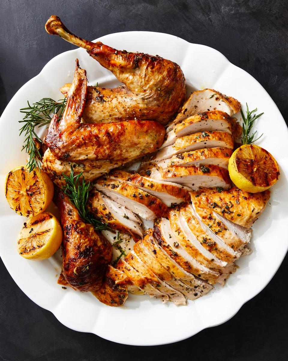 grilled turkey