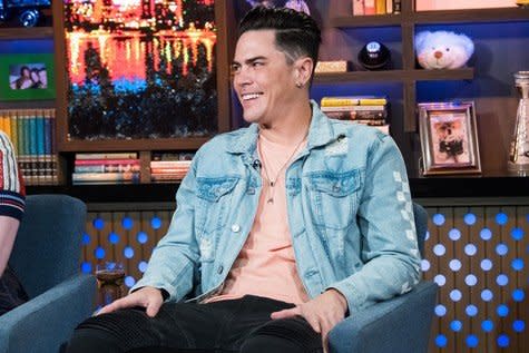 WATCH WHAT HAPPENS LIVE WITH ANDY COHEN -- Episode 15069 -- Pictured: Tom Sandoval -- (Photo by: Charles Sykes/Bravo)