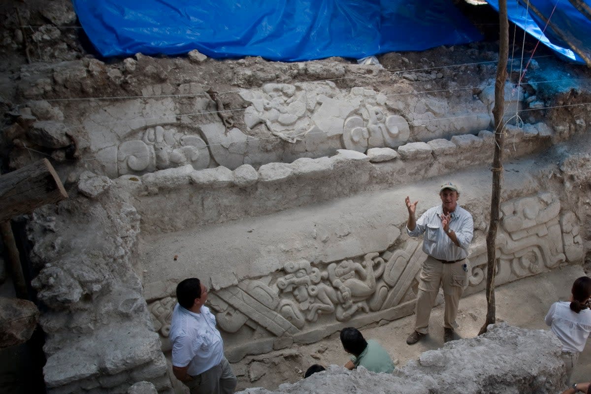 GUATEMALA-HALLAZGO ARQUEÓLÓGICO (AP)