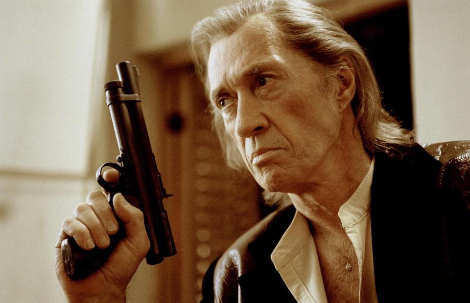 Closeup of Bill in "Kill Bill"