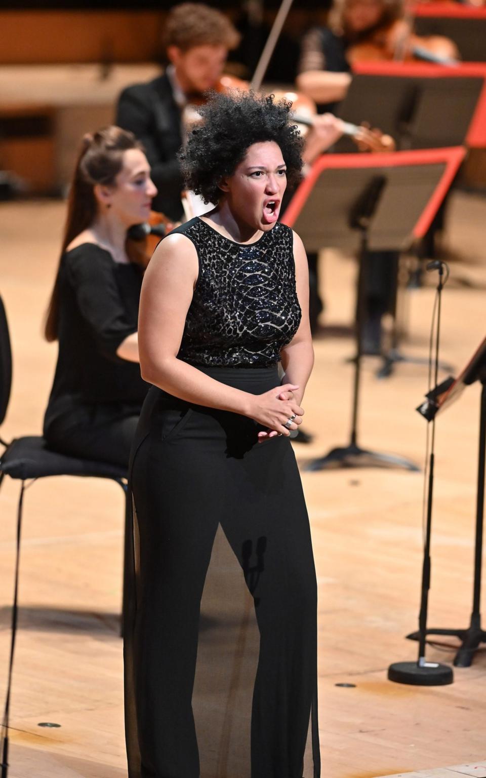 Soprano Julia Bullock performing at the Royal Festival Hall in 2020 - Mark Allan