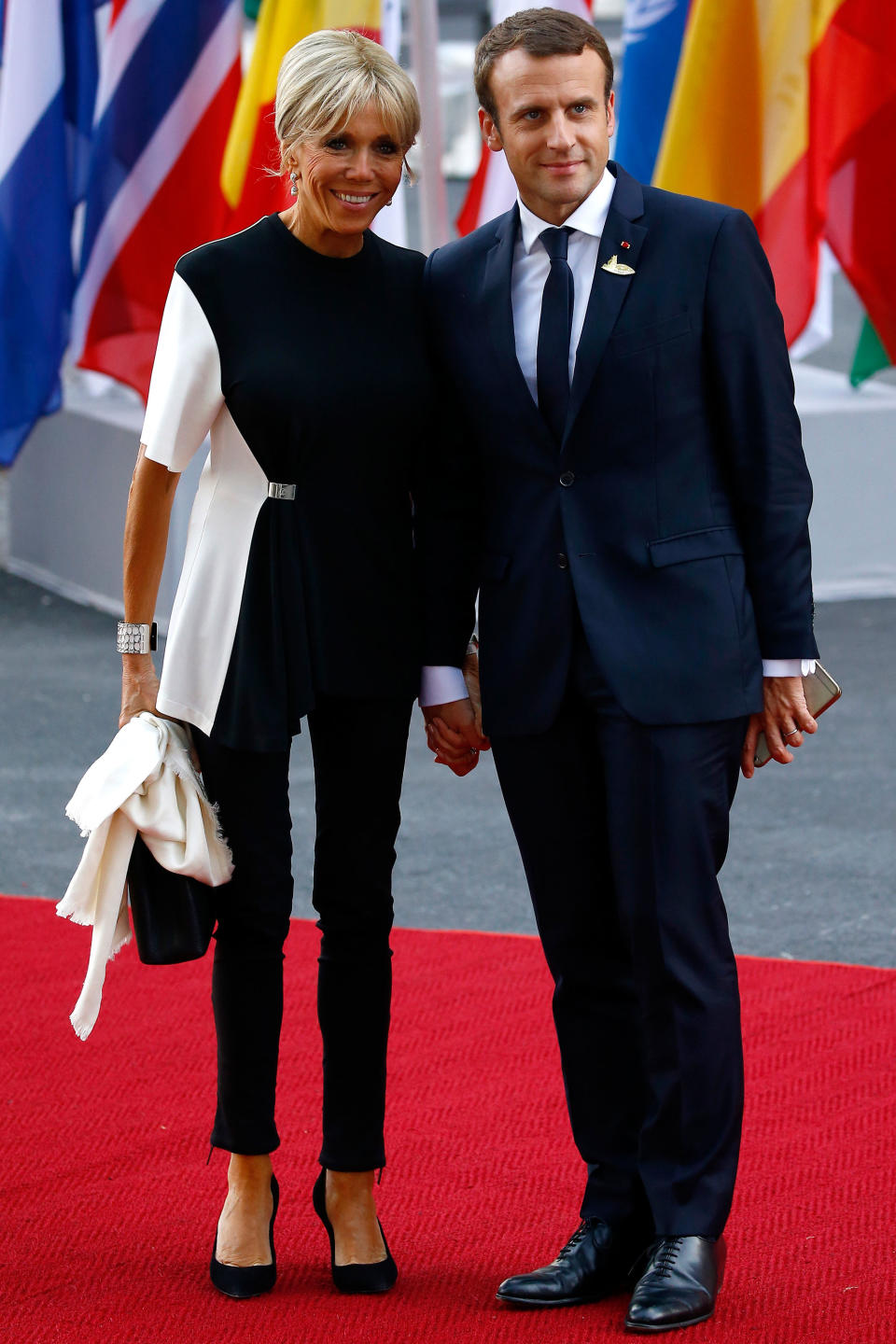 Emmanuel and Brigitte Macron have faced criticism over their age gap [Photo: Getty]