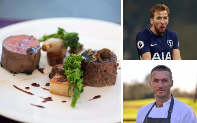 Harry Kane has credited his private cook with being one of the keys to his goalscoring success