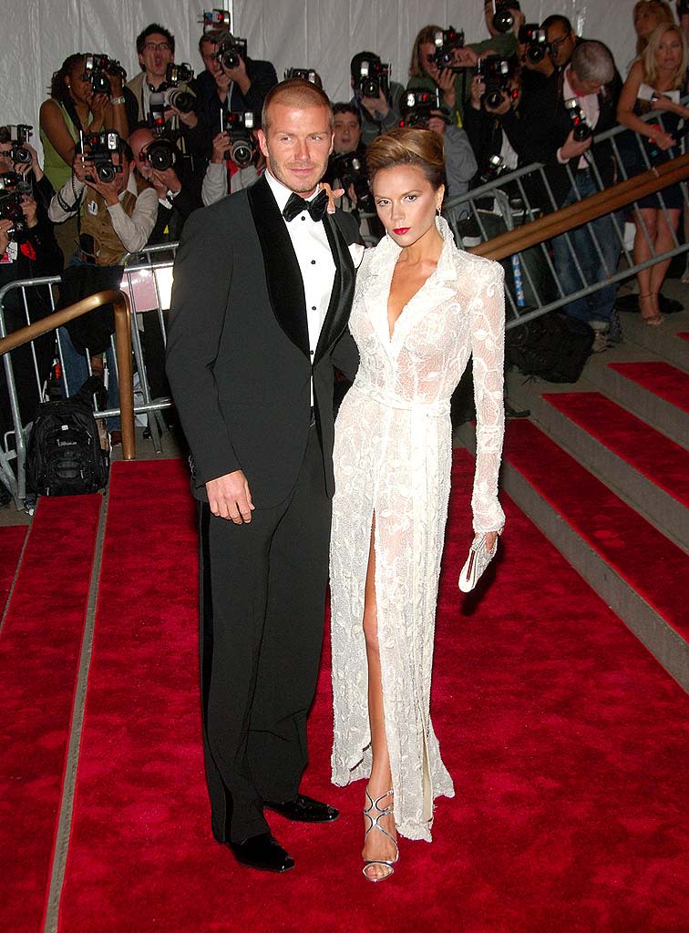 Beckham D V the Met Gala