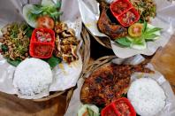 Well done: The grilled fishes at Ikan Bakar Asri is very tempting to feast on. (