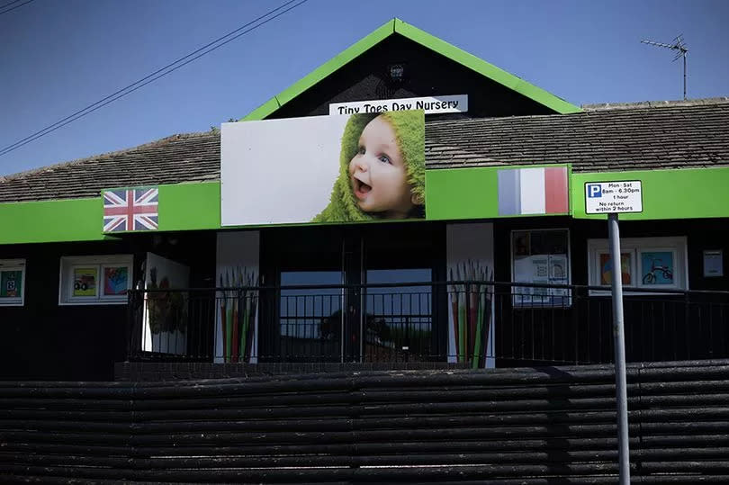 The former Tiny Toes Children's Day Nursery -Credit:Manchester Evening News