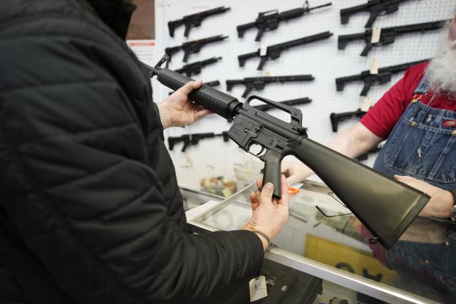 The Supreme Court refuses to block an Illinois law banning some high-power  semiautomatic weapons –