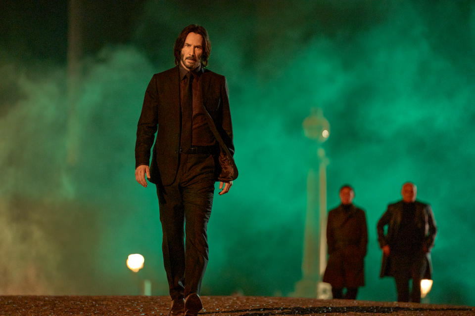 Keanu Reeves as John Wick in 'John Wick: Chapter 4.'