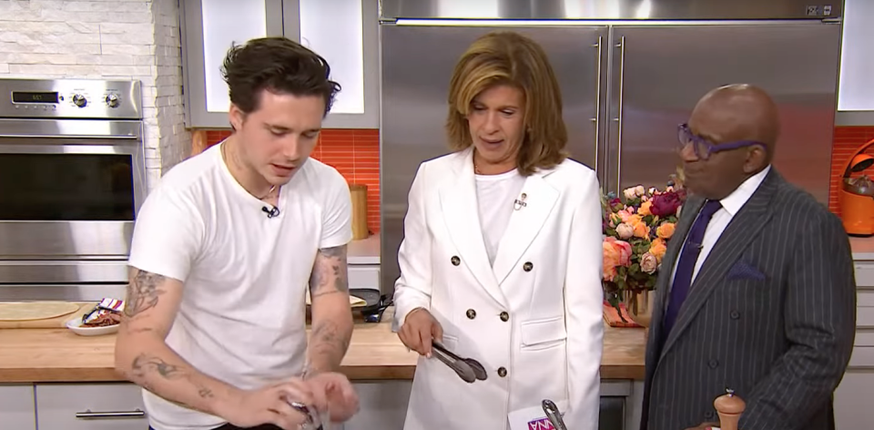 Brooklyn Beckham was mocked for his 'Today' show appearance. (Today)