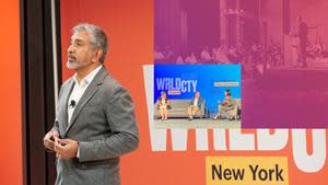 WRLDCTY, the Global Forum for Urban Innovation, takes place in-person October 3-5, 2022 in New York at the Times Center.