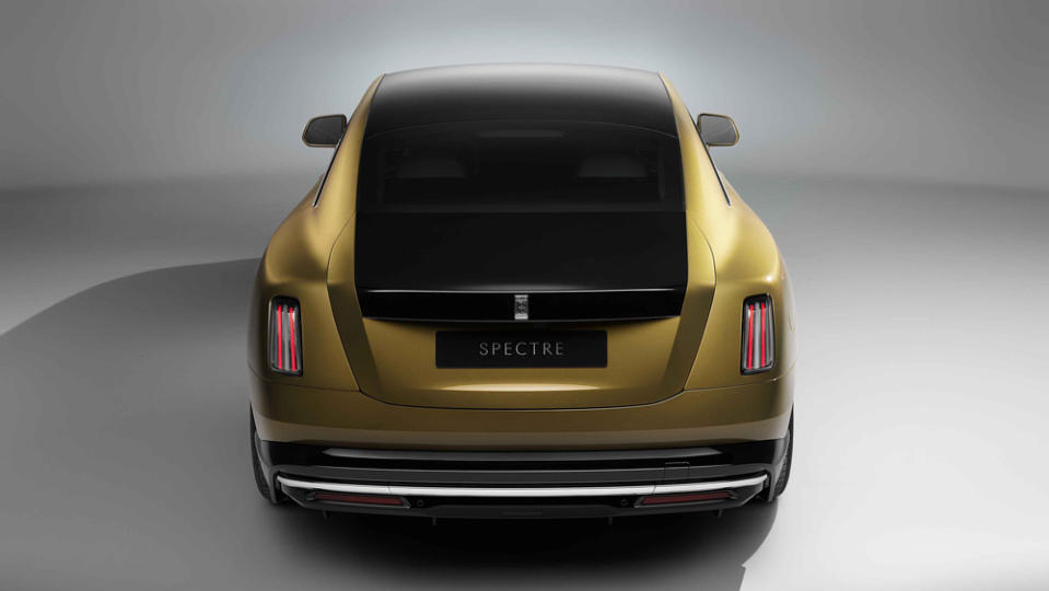 The all-electric Rolls-Royce Spectre.